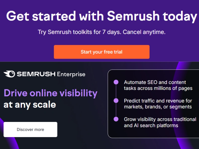 How to Get Semrush Free Trial Without Credit Card 2 Get Semrush Free Trial Without Credit Card
